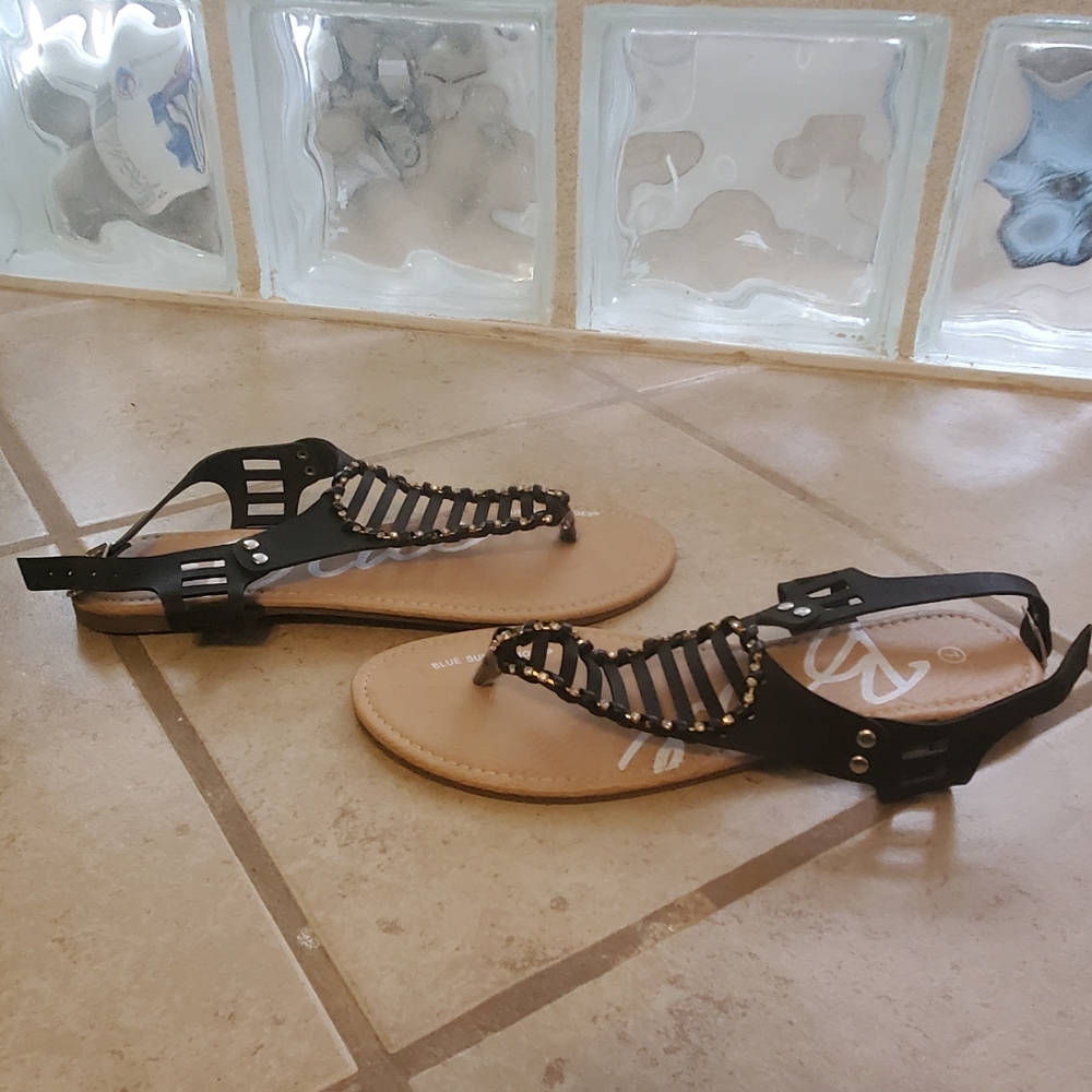Black sandals